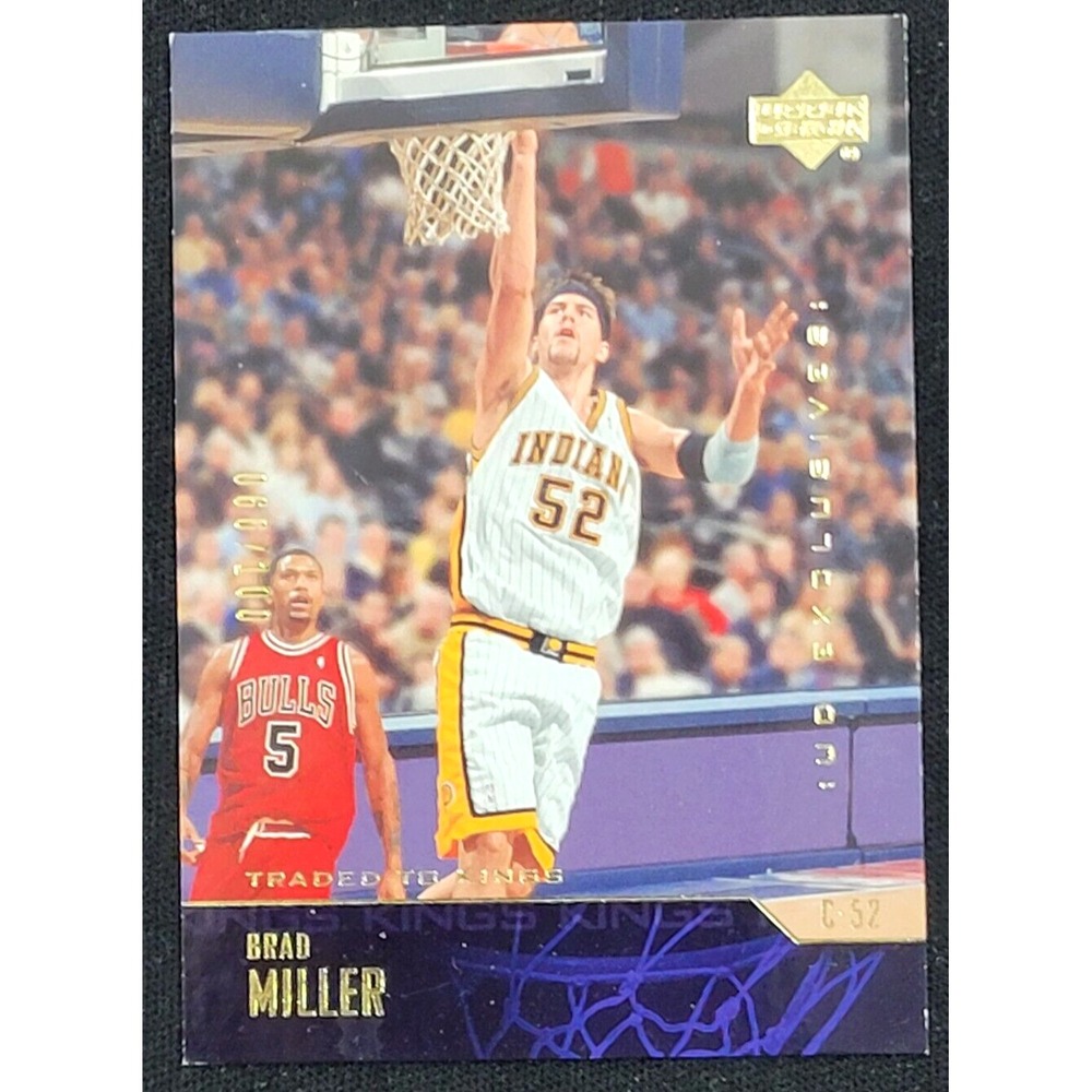 2003-04 UPPER DECK BRAD MILLER UD EXCLUSIVES #D 66/100